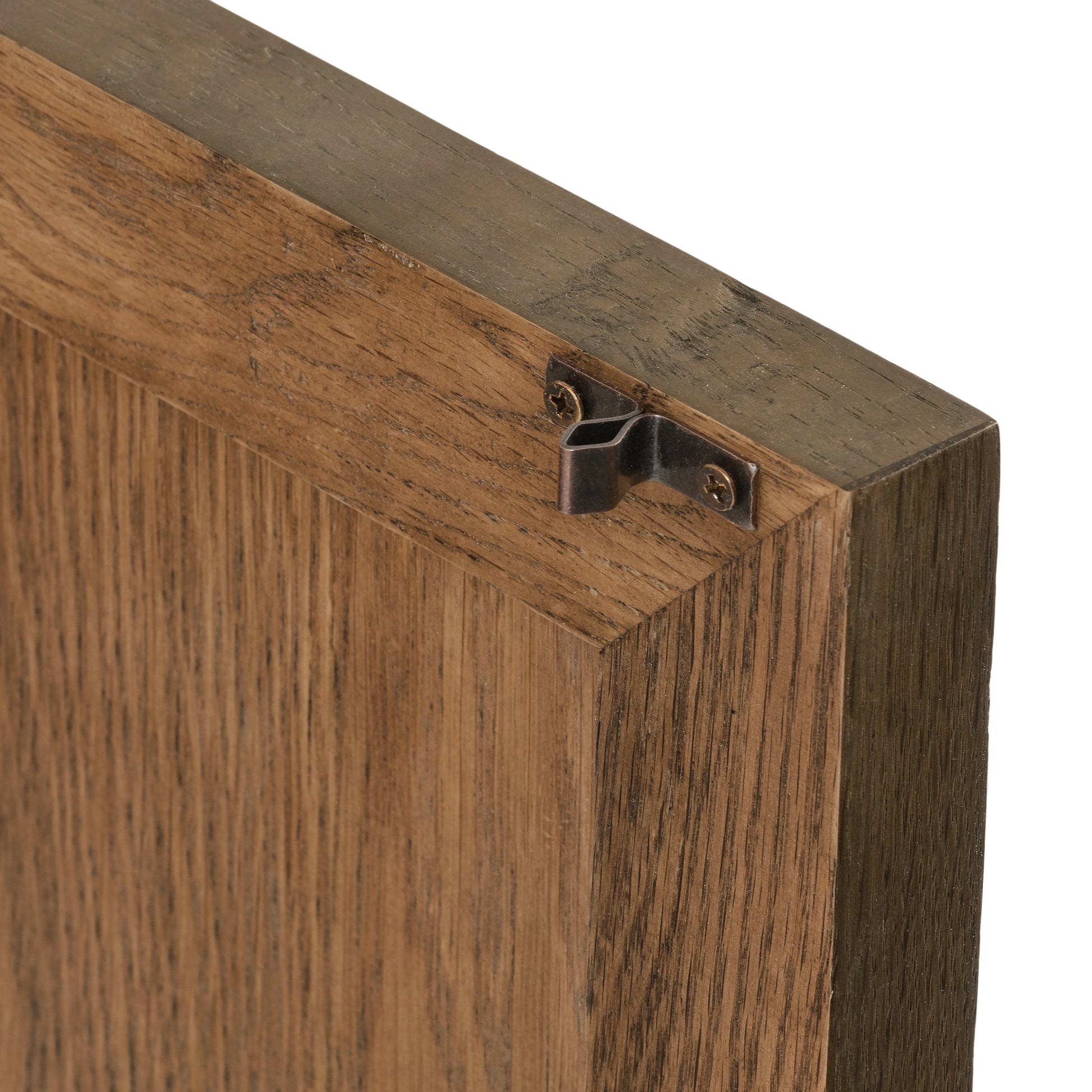 Toulouse Sideboard by Four Hands in distressed black. Made from oak veneer, solid oak, zinc alloy in a modern style.