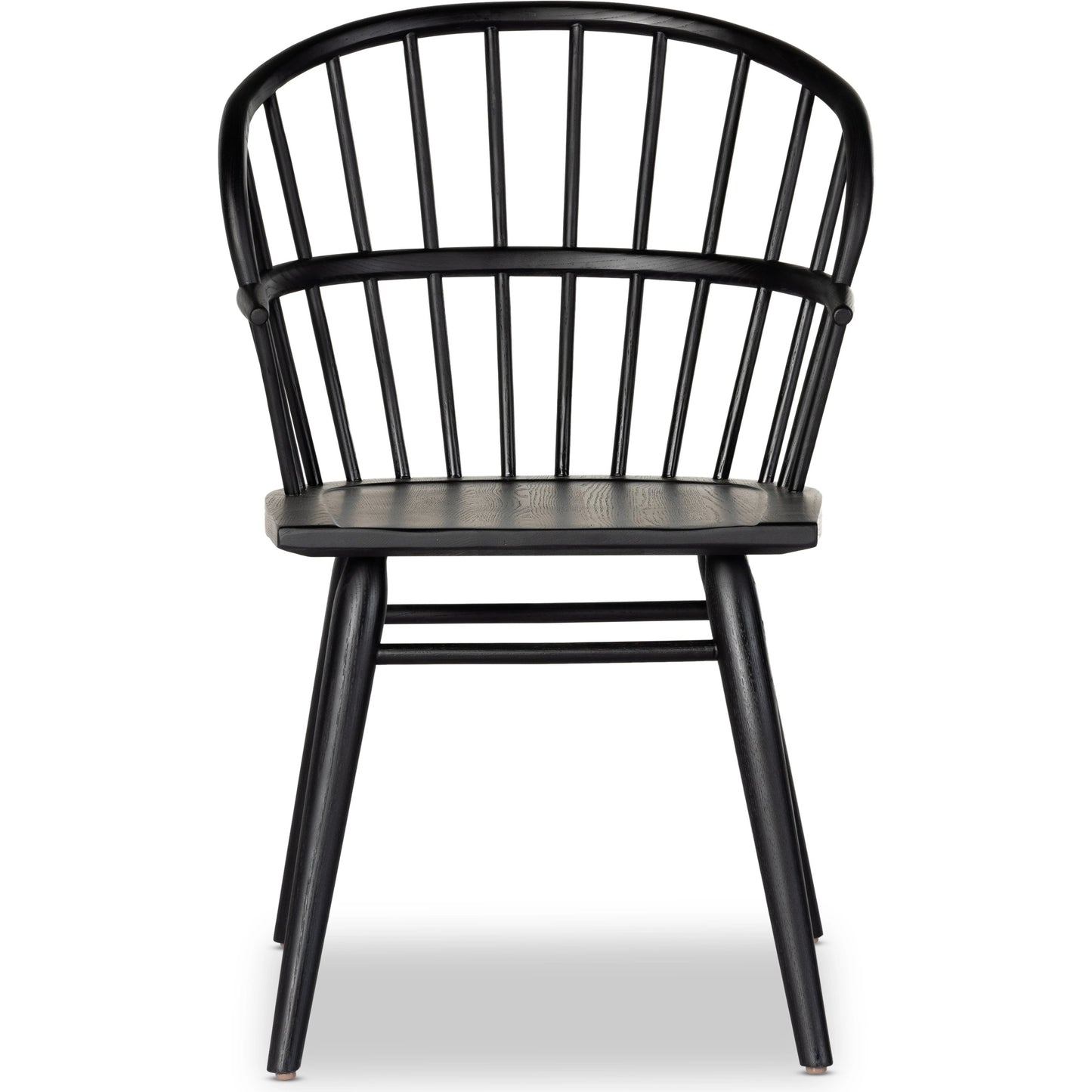 013 SI-1977213 | Additional Silo | Connor Dining Chair by Four Hands in black ash. Made from solid ash in a traditional style.
