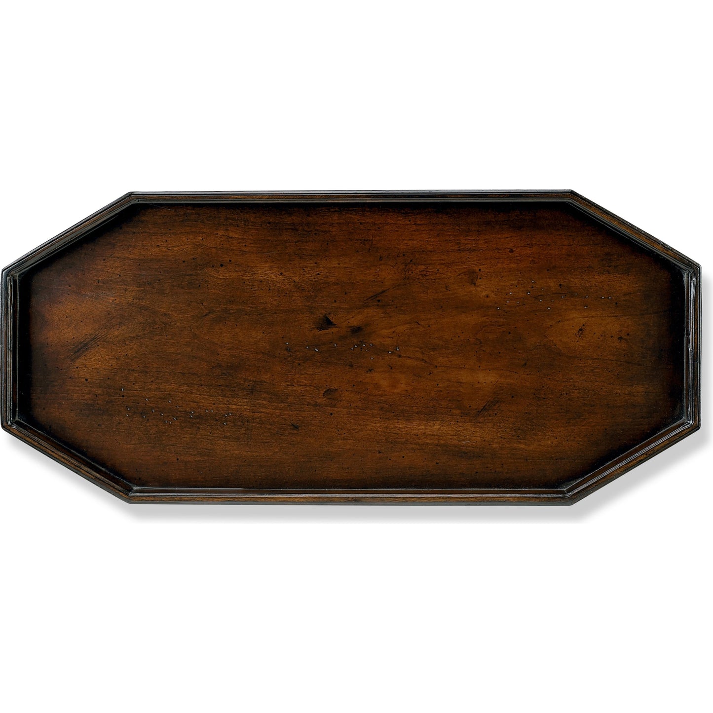 004 O-BUTLER-2330024 | Closeup | Hadley Accent Table by Butler Specialty Company. Made from rubberwood solids, mdf, cherry veneer in a traditional style.