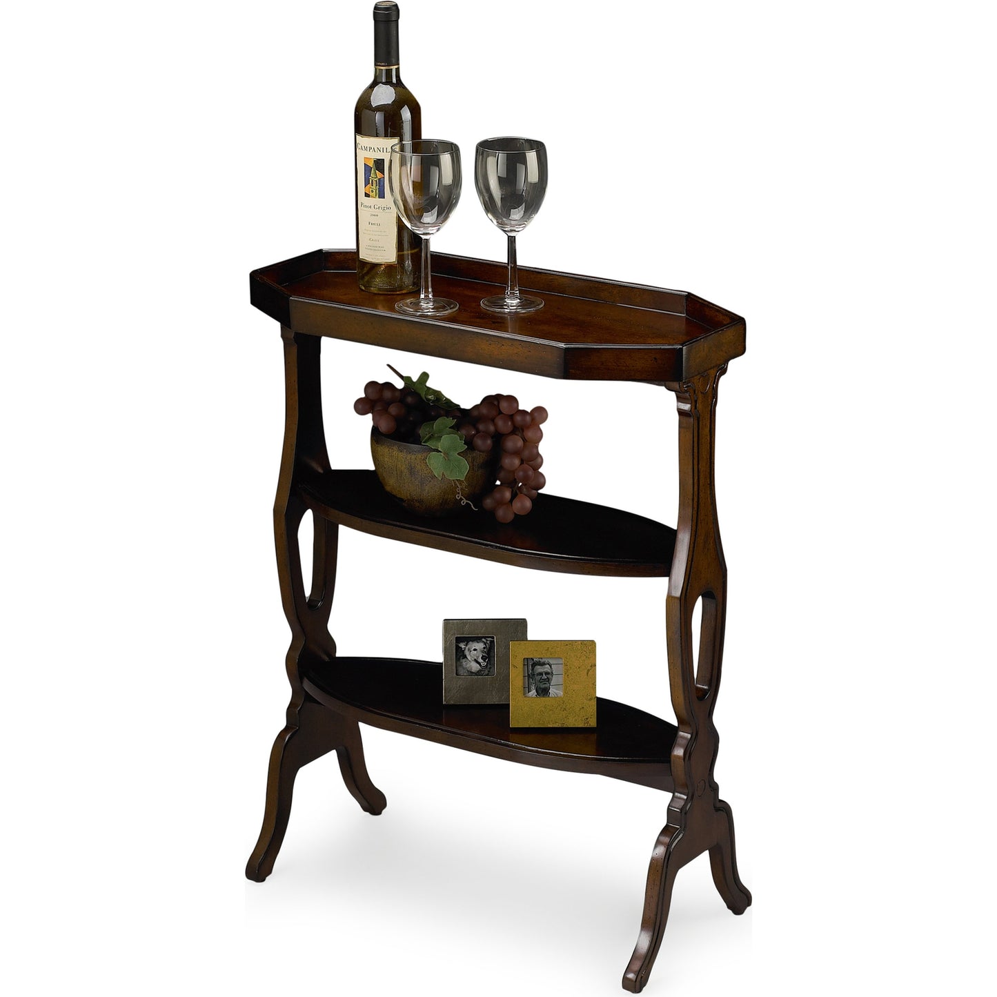 003 O-BUTLER-2330024 | Additional Silo | Hadley Accent Table by Butler Specialty Company. Made from rubberwood solids, mdf, cherry veneer in a traditional style.