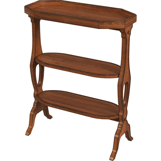 Hadley Side Table by Butler Specialty Company. Made from rubberwood solids, mdf, cherry veneer in a transitional style.