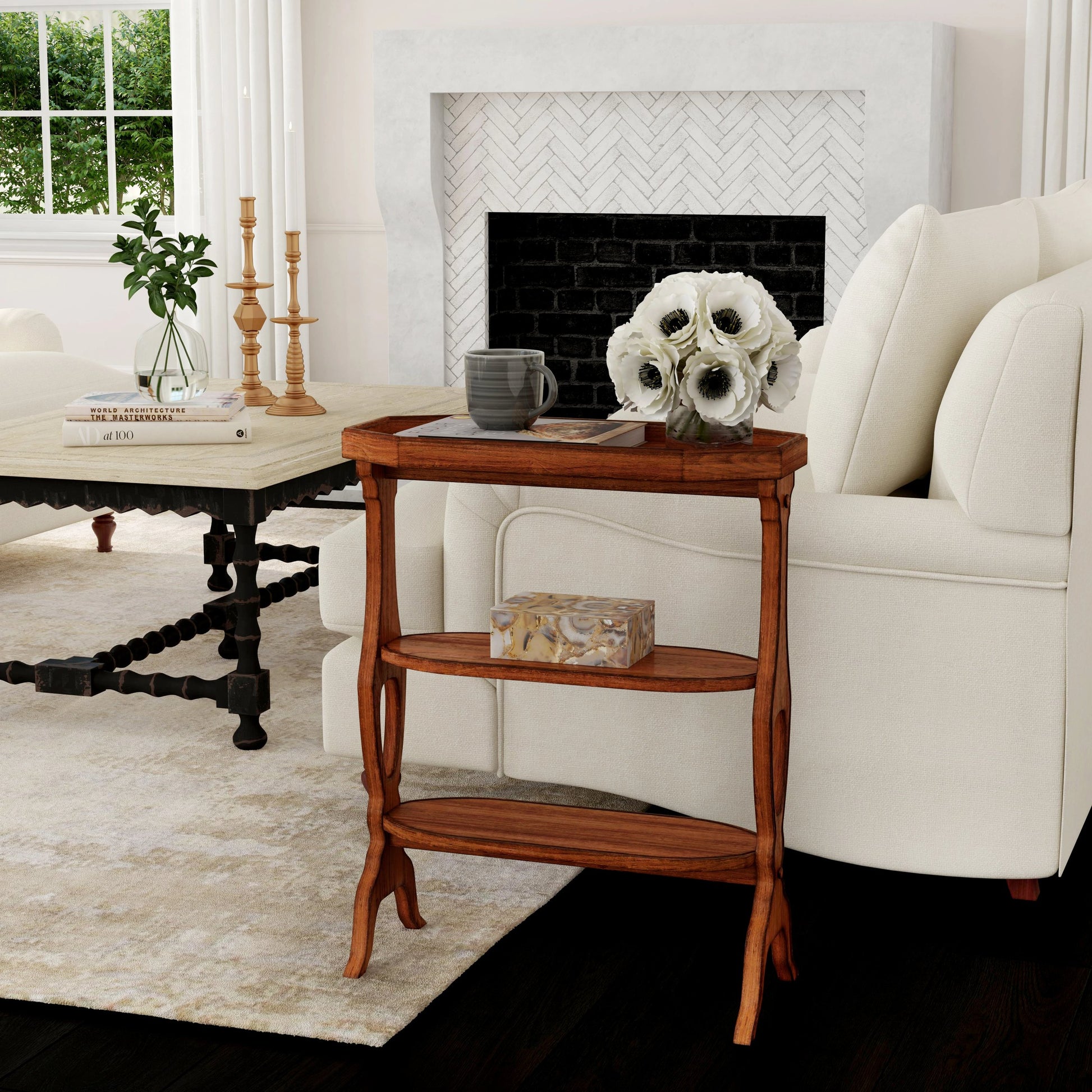 Hadley Side Table by Butler Specialty Company. Made from unique in a transitional style.