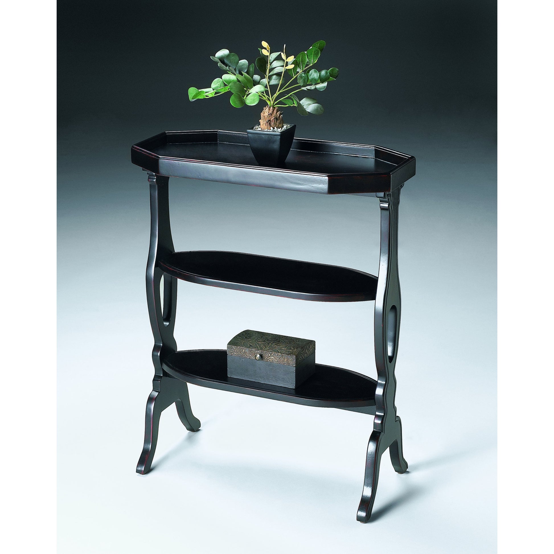 Hadley Accent Table by Butler Specialty Company. Made from rubberwood solids, mdf, cherry veneer in a traditional style.