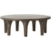 Kelden Coffee Table by Four Hands. Made from aluminum in a modern style.