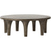 Kelden Coffee Table by Four Hands. Made from aluminum in a modern style.