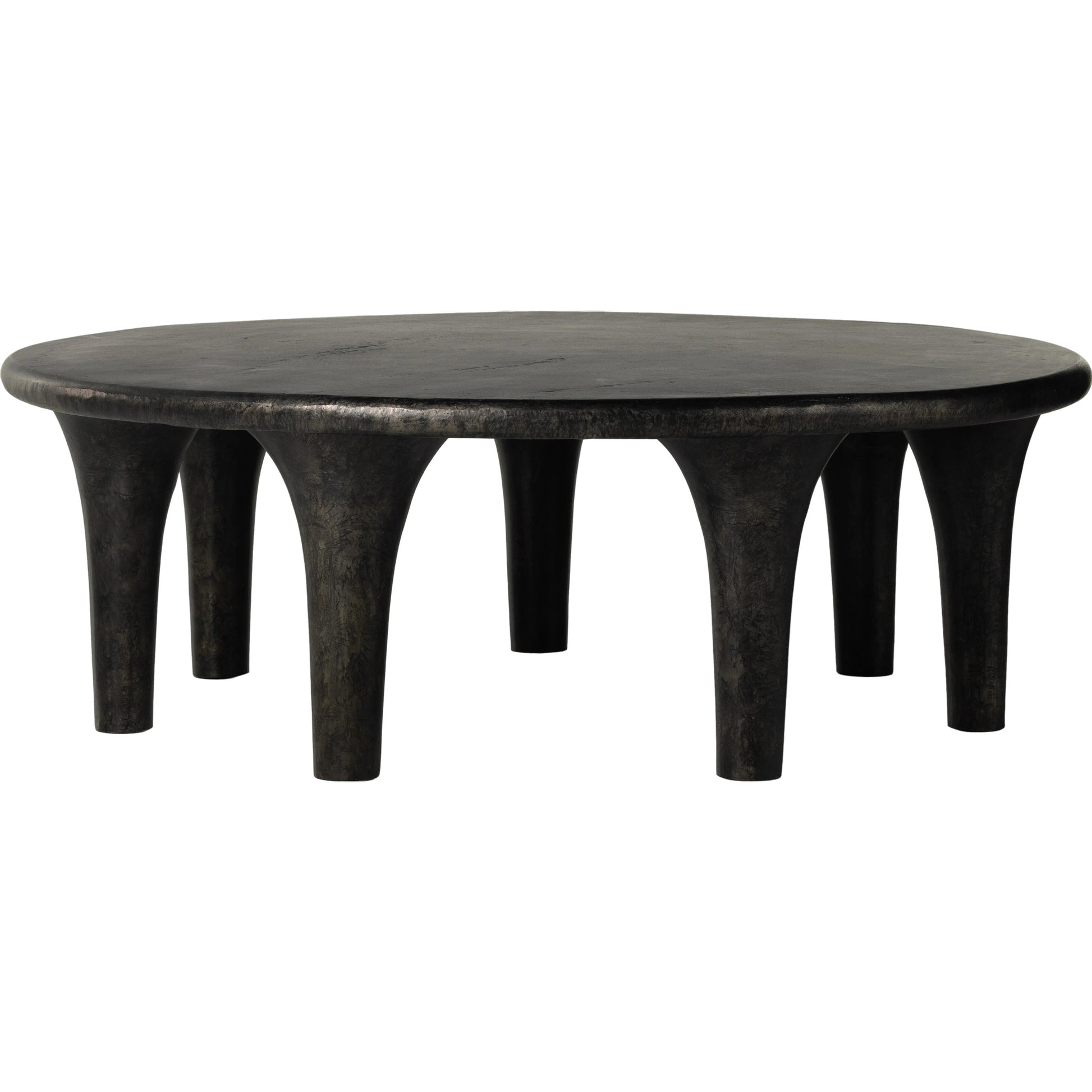 Kelden Coffee Table by Four Hands. Made from aluminum in a modern style.