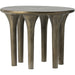 Kelden End Table by Four Hands. Made from aluminum in a modern style.