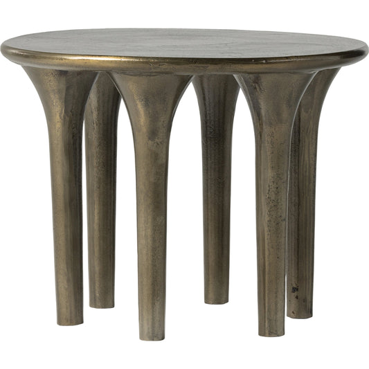 001 SI-1901867 | Additional Silo | Kelden End Table by Four Hands. Made from aluminum in a modern style.
