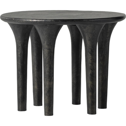 Kelden End Table by Four Hands. Made from aluminum in a modern style.