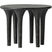 Kelden End Table by Four Hands. Made from aluminum in a modern style.