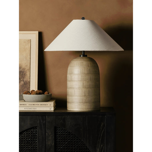 Brynner Table Lamp by Four Hands. Made from unique in a transitional style.