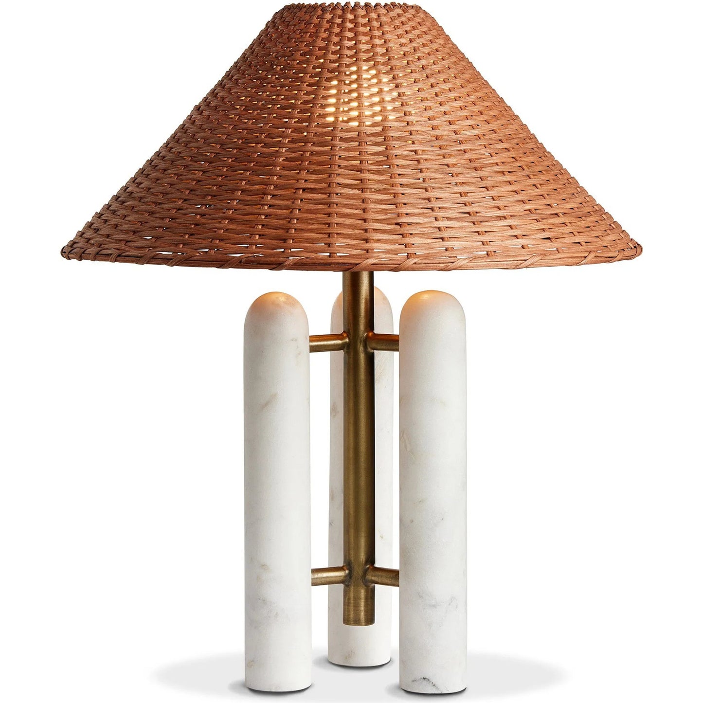 027 SI-2635331 | Additional Silo | Medici Table Lamp by Four Hands in charcoal, white marble. Made from unique in a modern style.