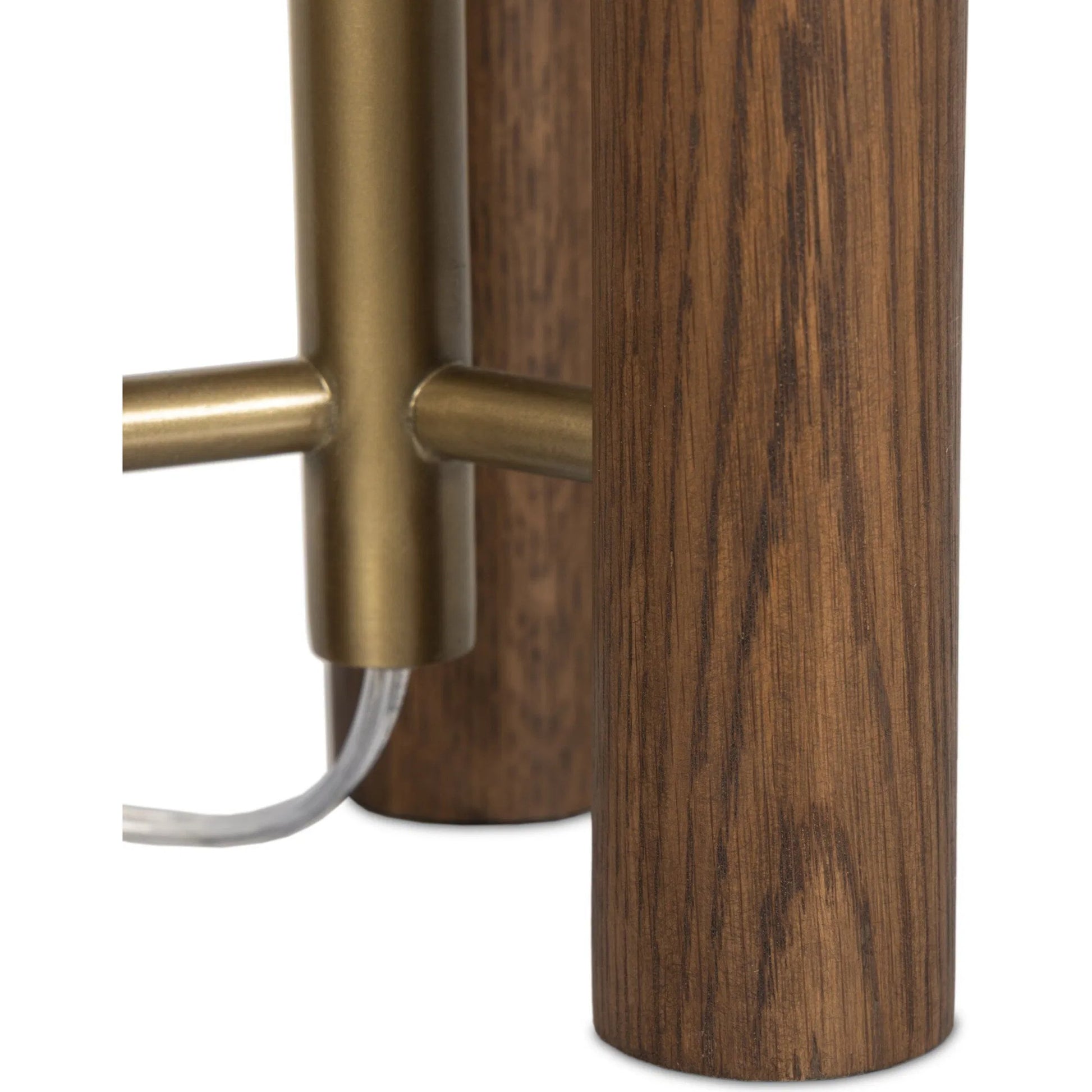 Medici Table Lamp by Four Hands in charcoal, white marble. Made from unique in a modern style.