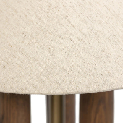 Medici Table Lamp by Four Hands in charcoal, white marble. Made from unique in a modern style.