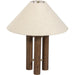 Medici Table Lamp by Four Hands in charcoal, white marble. Made from unique in a modern style.