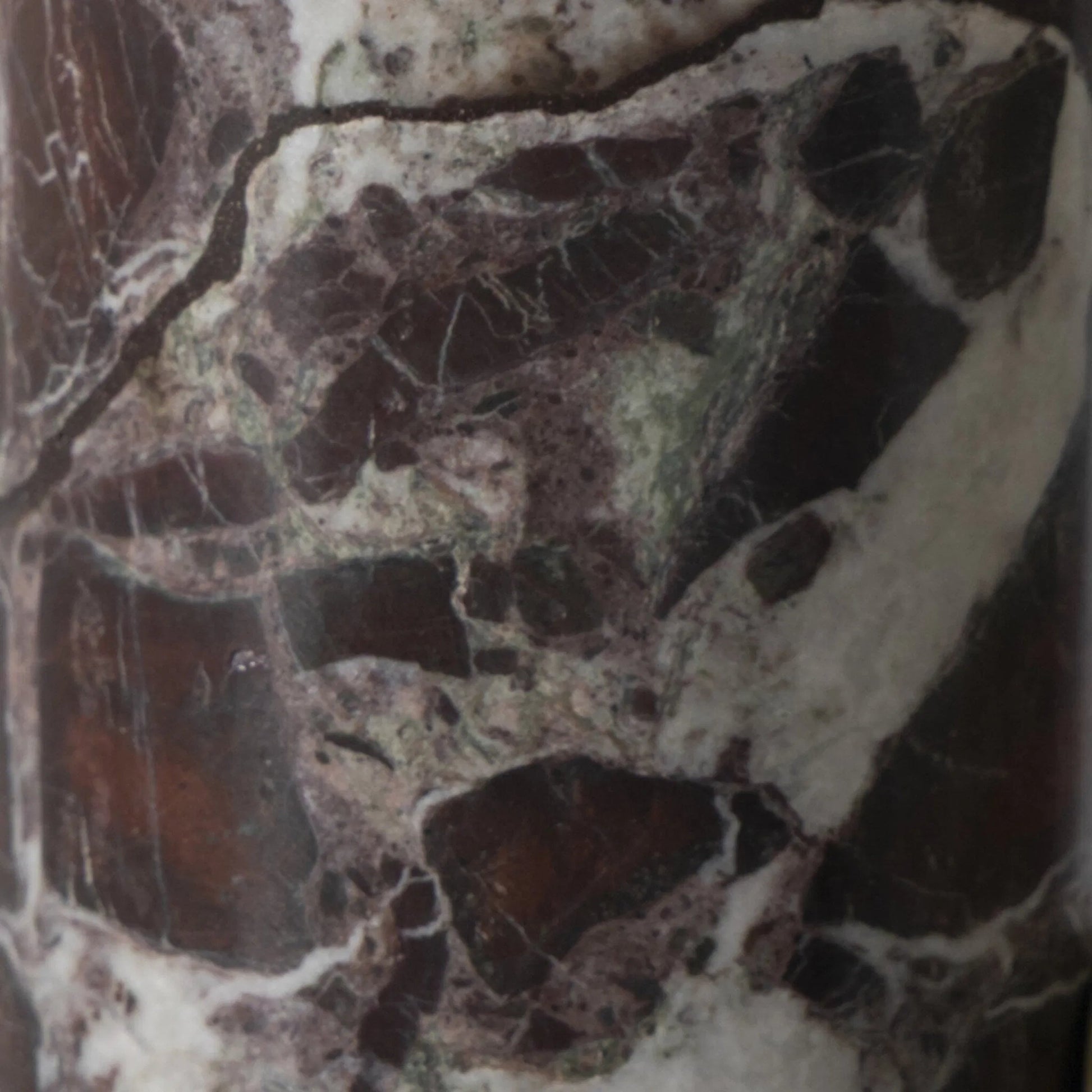 Medici Table Lamp by Four Hands in charcoal, white marble. Made from unique in a modern style.
