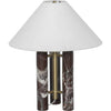 Merlot Marble, Antique Brass