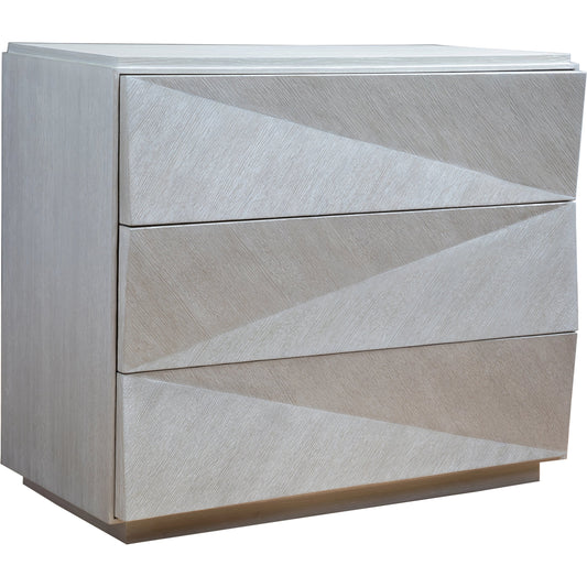 Ziggy Hall Chest by Artistica Home in misty gray. Made from unique in a modern style.