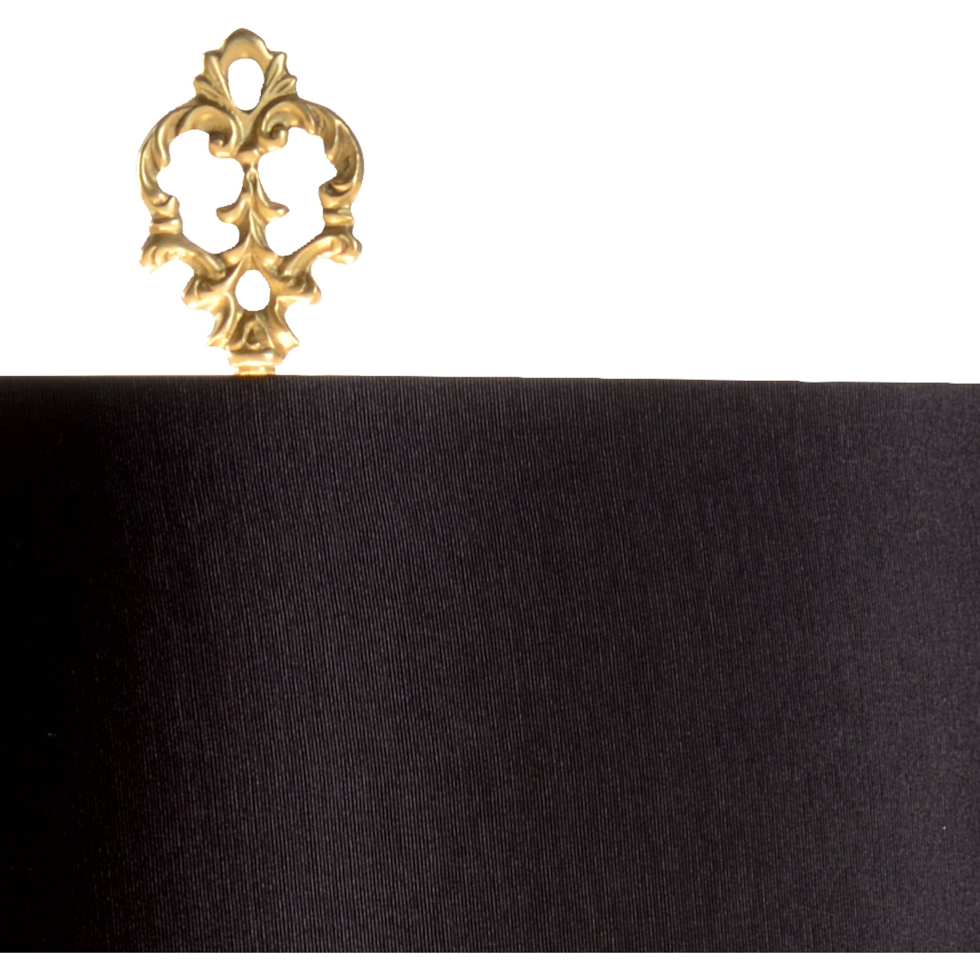 Gallery Lamp by Wildwood in gold leaf, natural black. Made from unique in a traditional style.