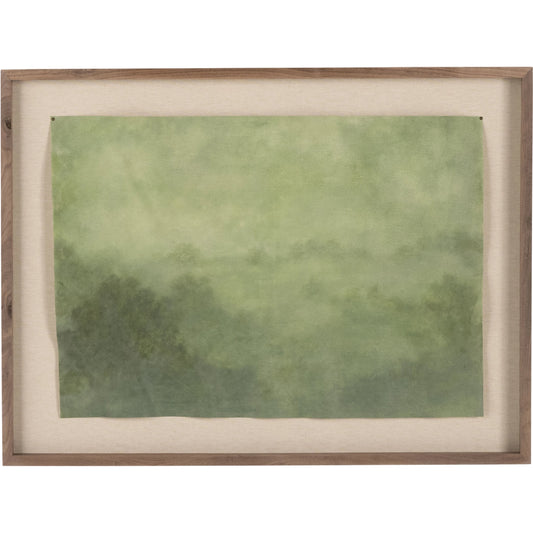 After the Rain by Aileen Fitzgerald by Four Hands. Made from walnut, raw canvas, linen backer in a modern style.