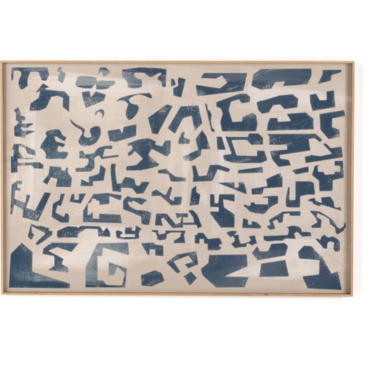 Block I by Coup d’Esprit by Four Hands. Made from vertical grain floater white oak in a eclectic & global style.