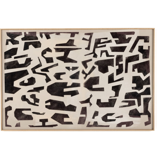 Block II by Coup d’Esprit by Four Hands. Made from vertical grain floater white oak in a eclectic & global style.