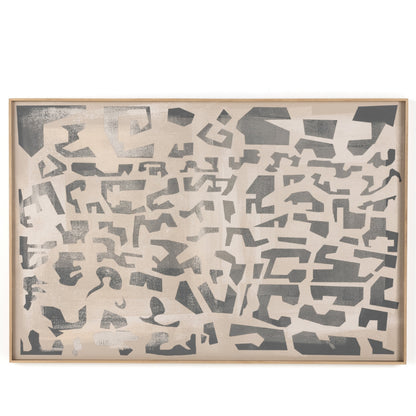 Block III by Coup d’Esprit by Four Hands. Made from vertical grain floater white oak in a eclectic & global style.