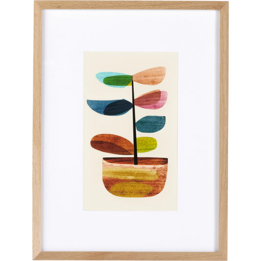 Pot Plant II by Dan Hobday by Four Hands. Made from textured fine art paper in a modern style.