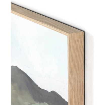 Highland by Lauren Fuhr by Four Hands in vertical grain 1.5 white oak, matte canvas. Made from vertical grain white oak moulding, matte canvas in a cottage & farmhouse style.