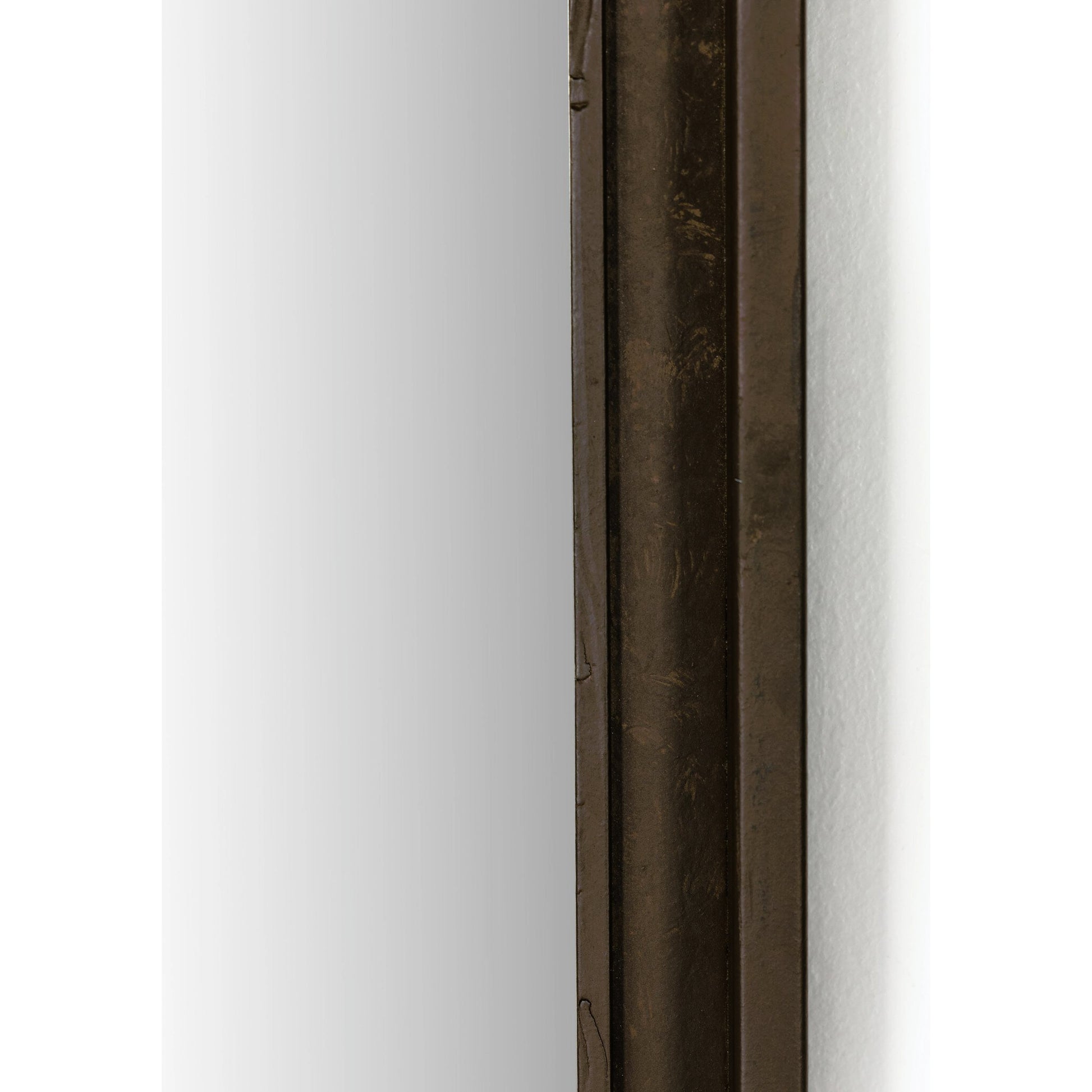 Effie Mirror by Four Hands. Made from iron, mirror, engineered hardwood in a transitional style.