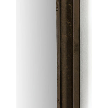 Effie Mirror by Four Hands. Made from iron, mirror, engineered hardwood in a transitional style.