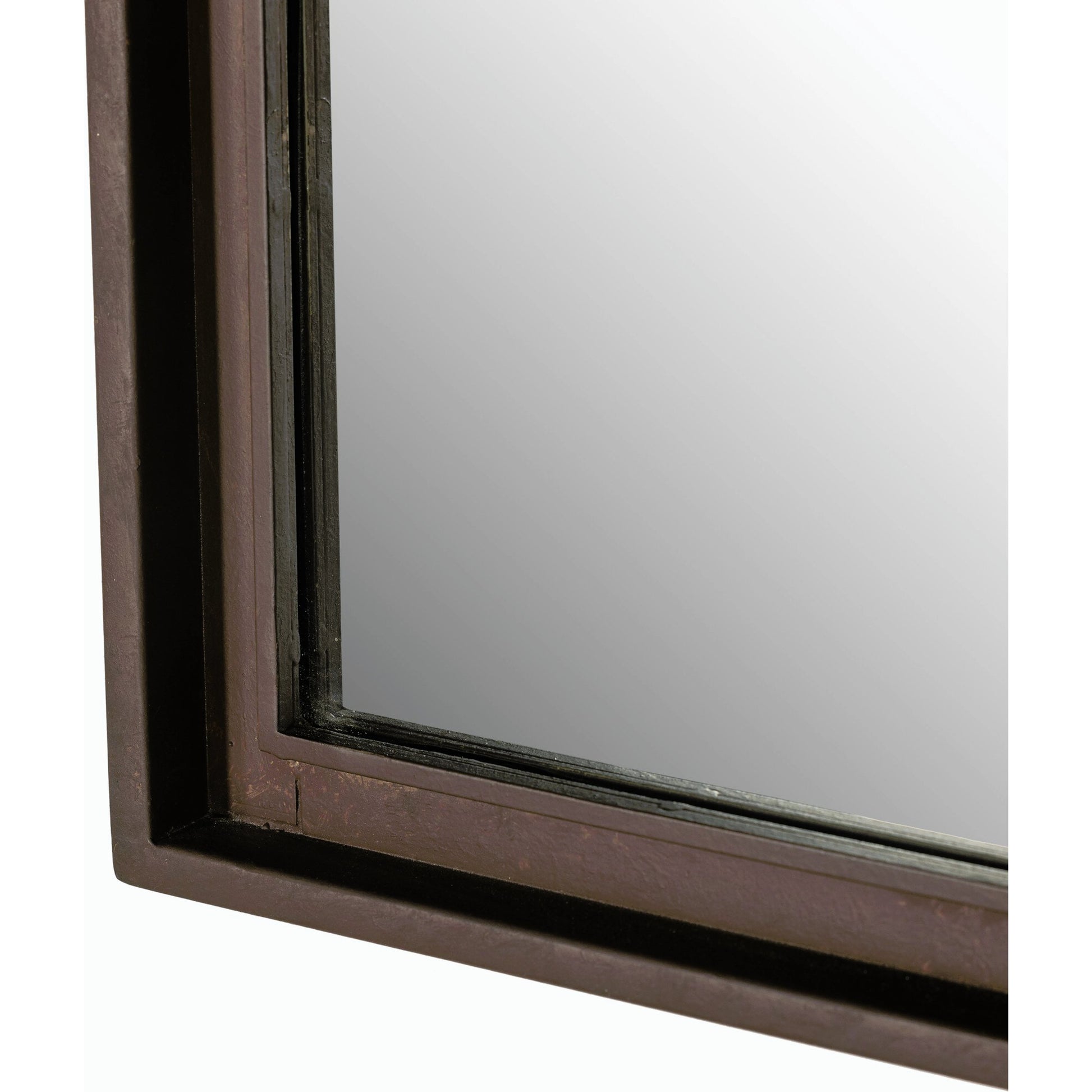 Effie Mirror by Four Hands. Made from iron, mirror, engineered hardwood in a transitional style.