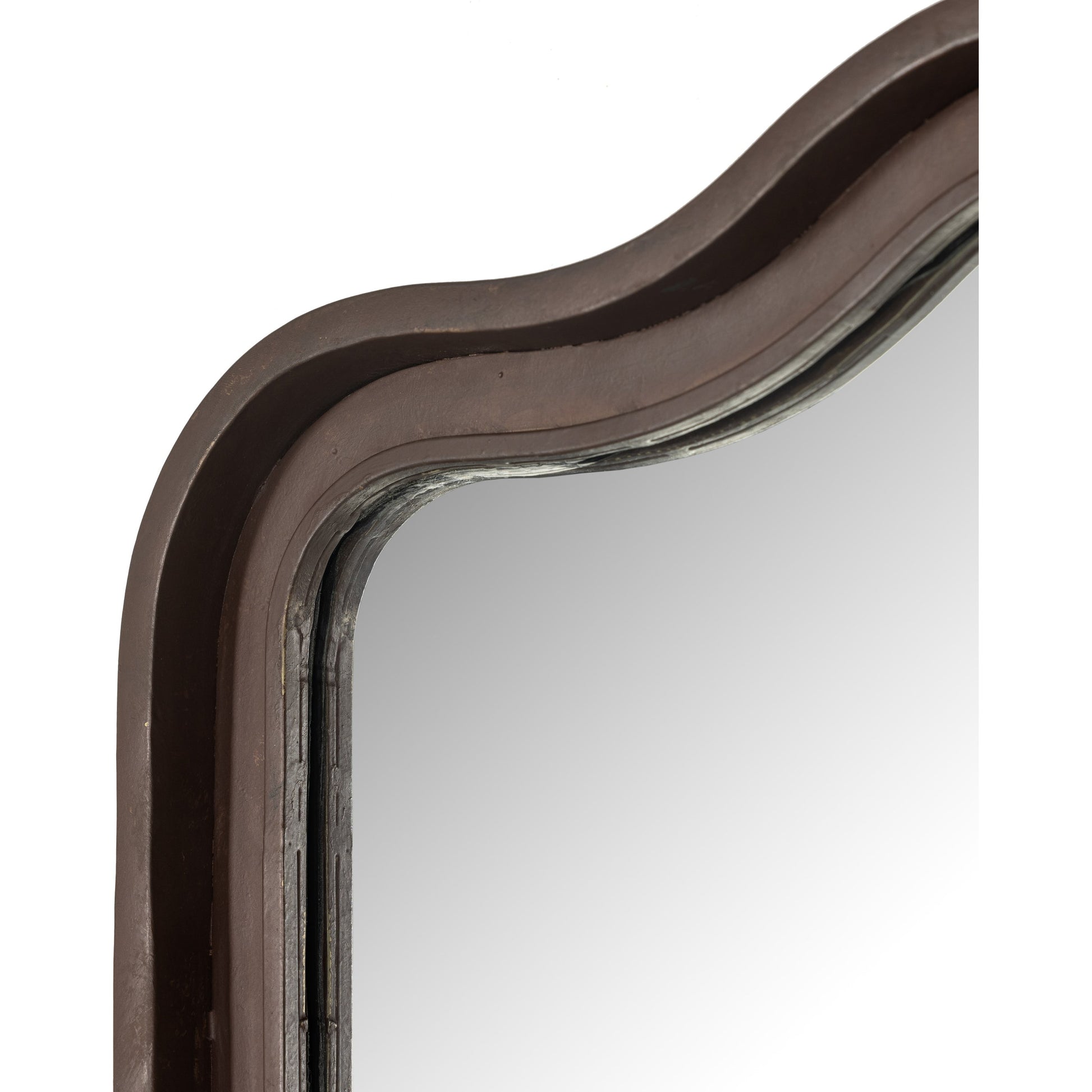 Effie Mirror by Four Hands. Made from iron, mirror, engineered hardwood in a transitional style.