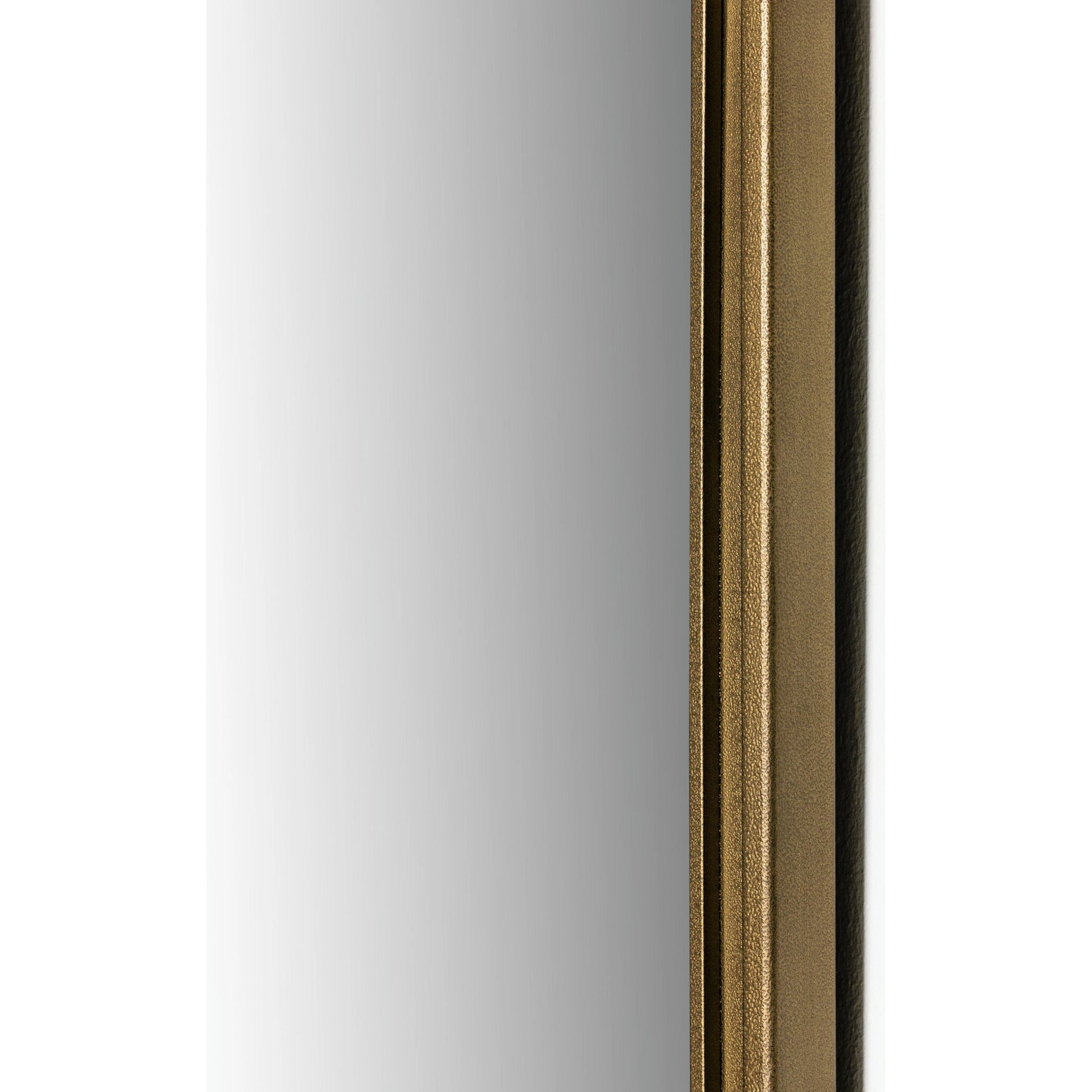 Effie Mirror by Four Hands. Made from iron, mirror, engineered hardwood in a transitional style.
