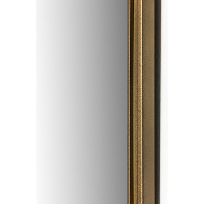 Effie Mirror by Four Hands. Made from iron, mirror, engineered hardwood in a transitional style.