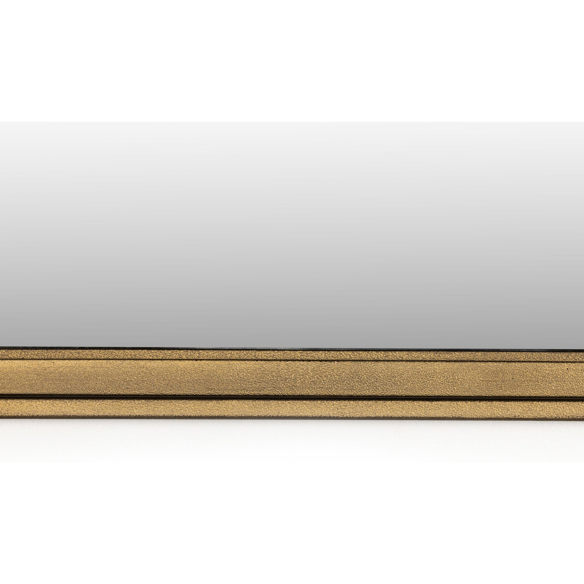 Effie Mirror by Four Hands. Made from iron, mirror, engineered hardwood in a transitional style.