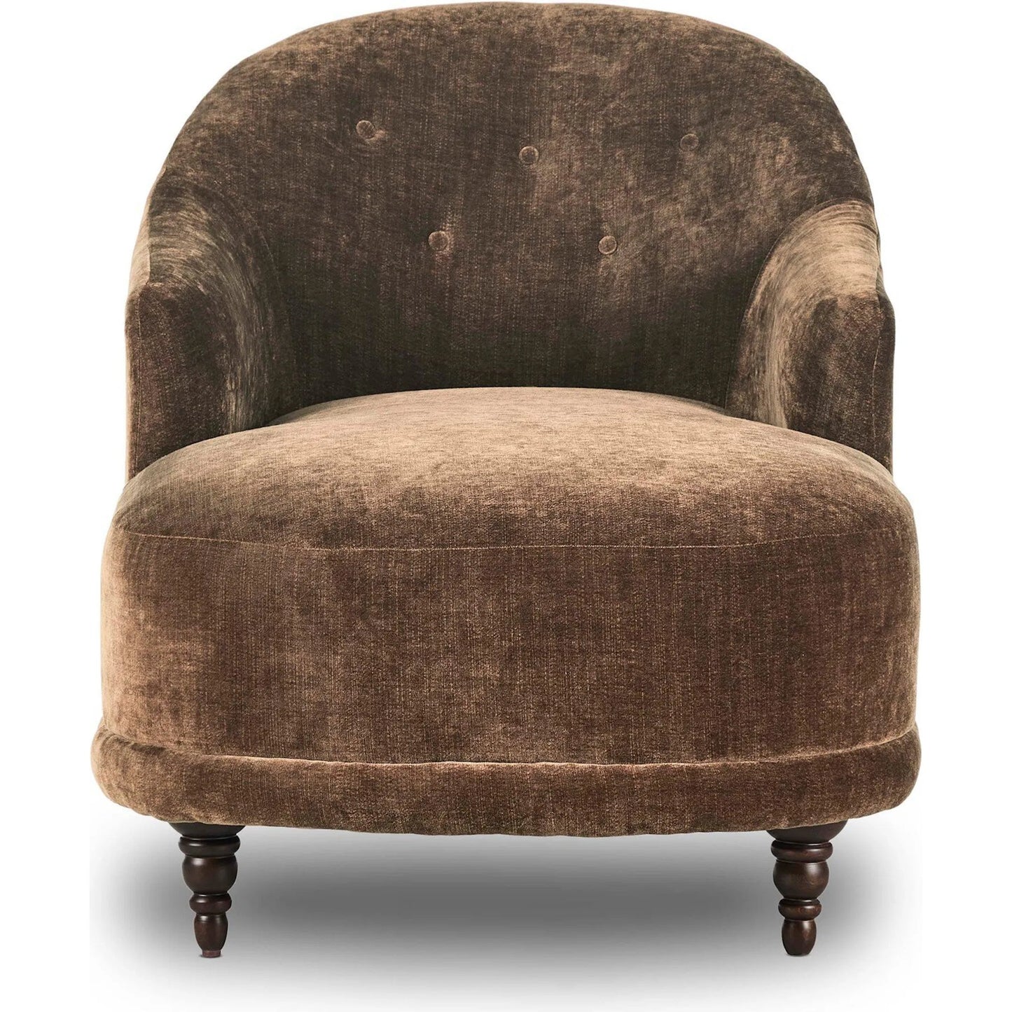 002 SI-2531661 | Additional Silo | Marnie Velvet Chaise Lounge by Four Hands in altair mushroom, aged sienna. Made from 100% polyester, solid rosa morada in a unique style.