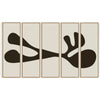 Vertical Grain 2.5 White Oak, Matte Canvas / 2.5” x 80” x 48”