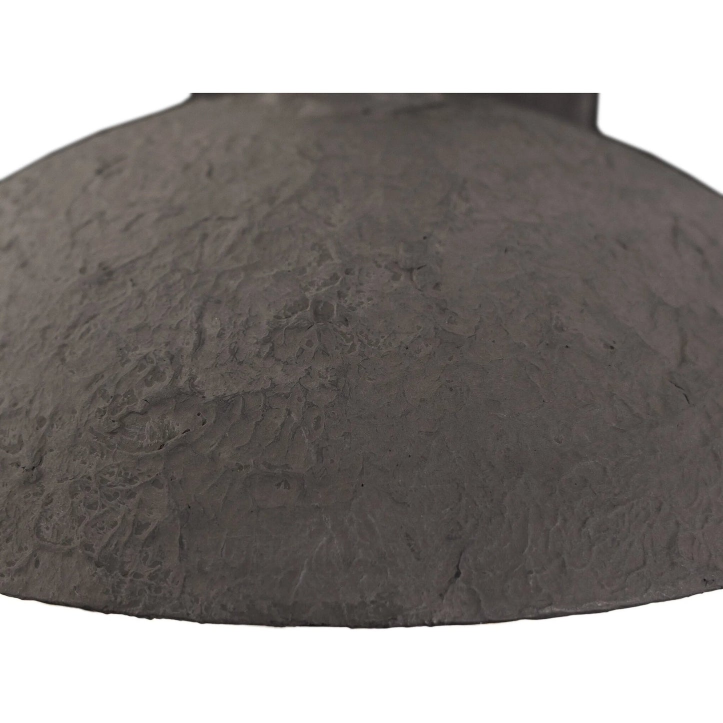 005 SI-2332184 | Closeup | Santorini Sconce by Four Hands in matte black plaster. Made from iron, thermoplastic in a modern style.