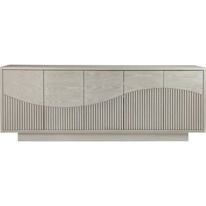 Daybreak Media Console by Artistica Home in taupe. Made from unique in a modern style.