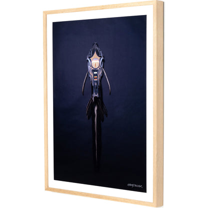 Black Horse Running by Boyd Elder by Four Hands. Made from vertical grain white oak, acrylic glazing in a eclectic & global style.