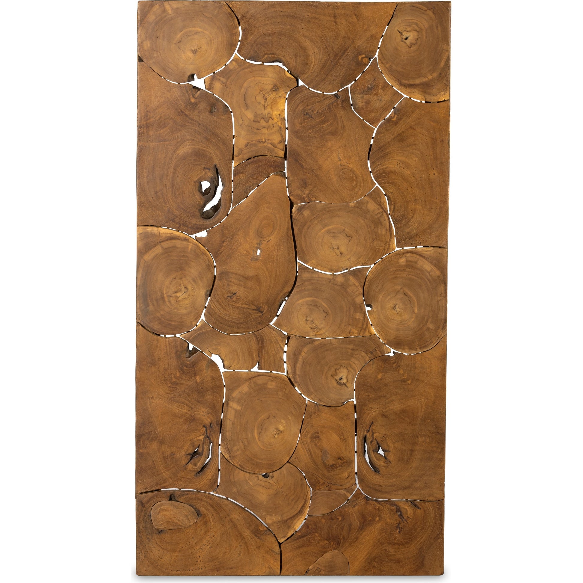 Tomlin Outdoor Coffee Table by Four Hands in teak root. Made from solid teak in a modern style.