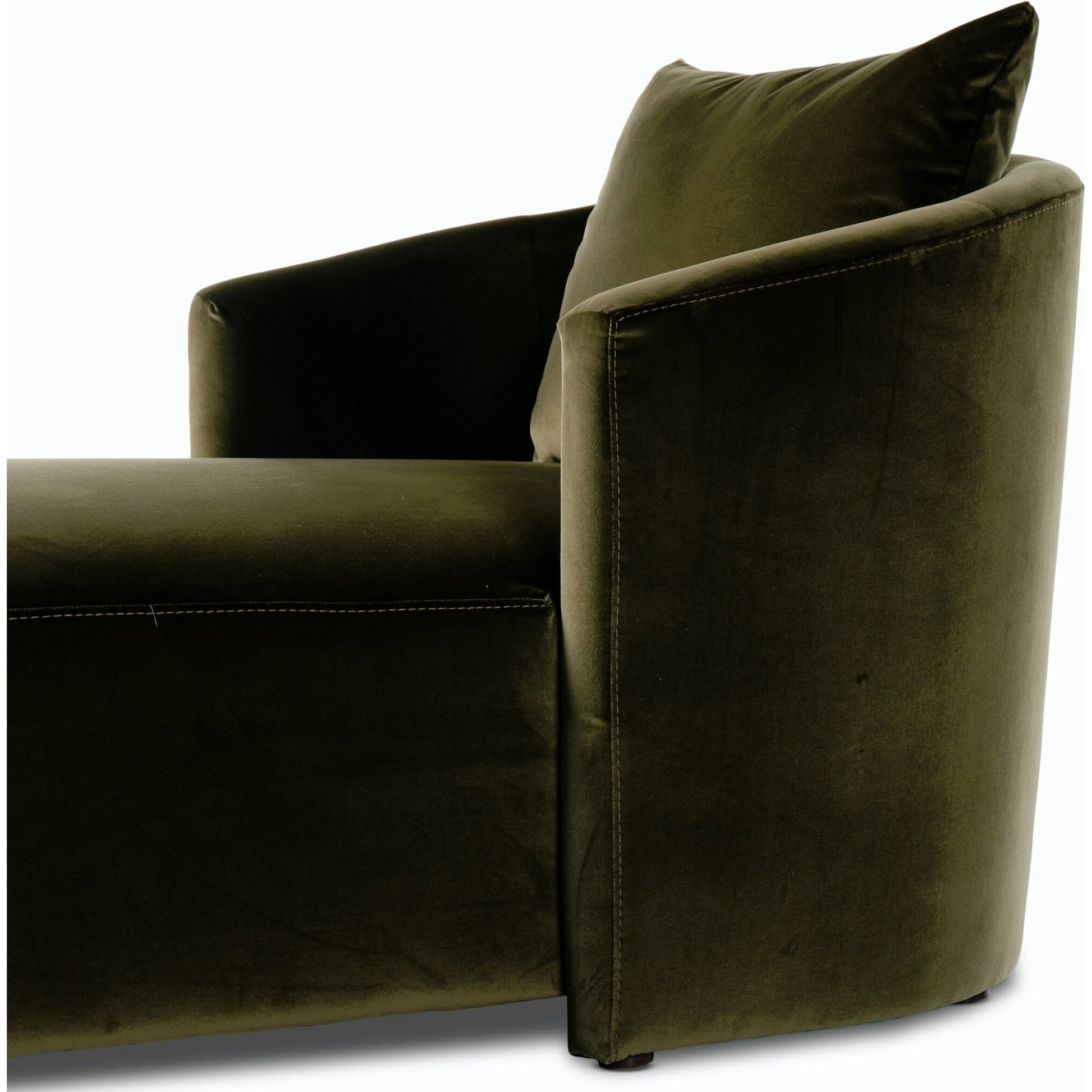 Farrah Chaise Lounge by Four Hands. Made from unique in a transitional style.