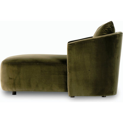 Farrah Chaise Lounge by Four Hands. Made from unique in a transitional style.