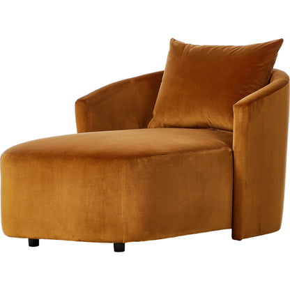 Farrah Chaise Lounge by Four Hands. Made from unique in a transitional style.