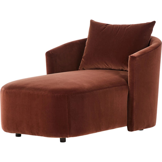 Farrah Chaise Lounge by Four Hands. Made from unique in a transitional style.