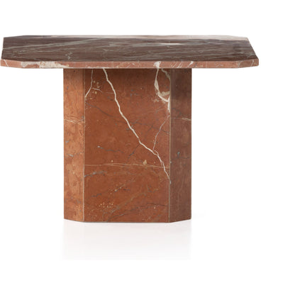 Edina Large Coffee Table by Four Hands in rusty marble. Made from solid marble, engineered hardwood in a modern style.