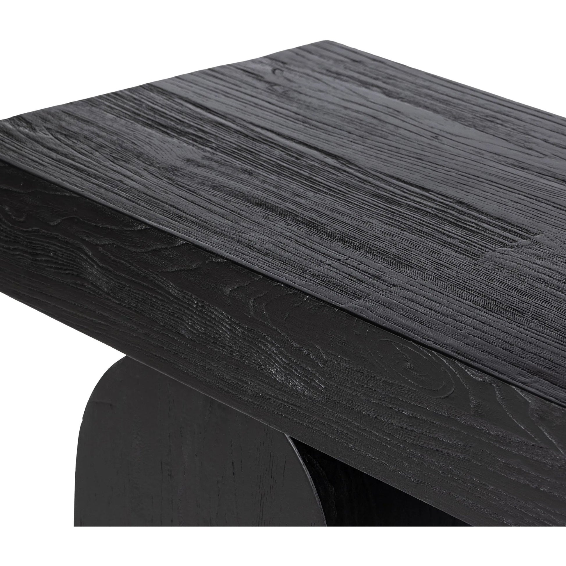 Keane Console Table by Four Hands. Made from solid reclaimed elm, solid nettlewood in a modern style.