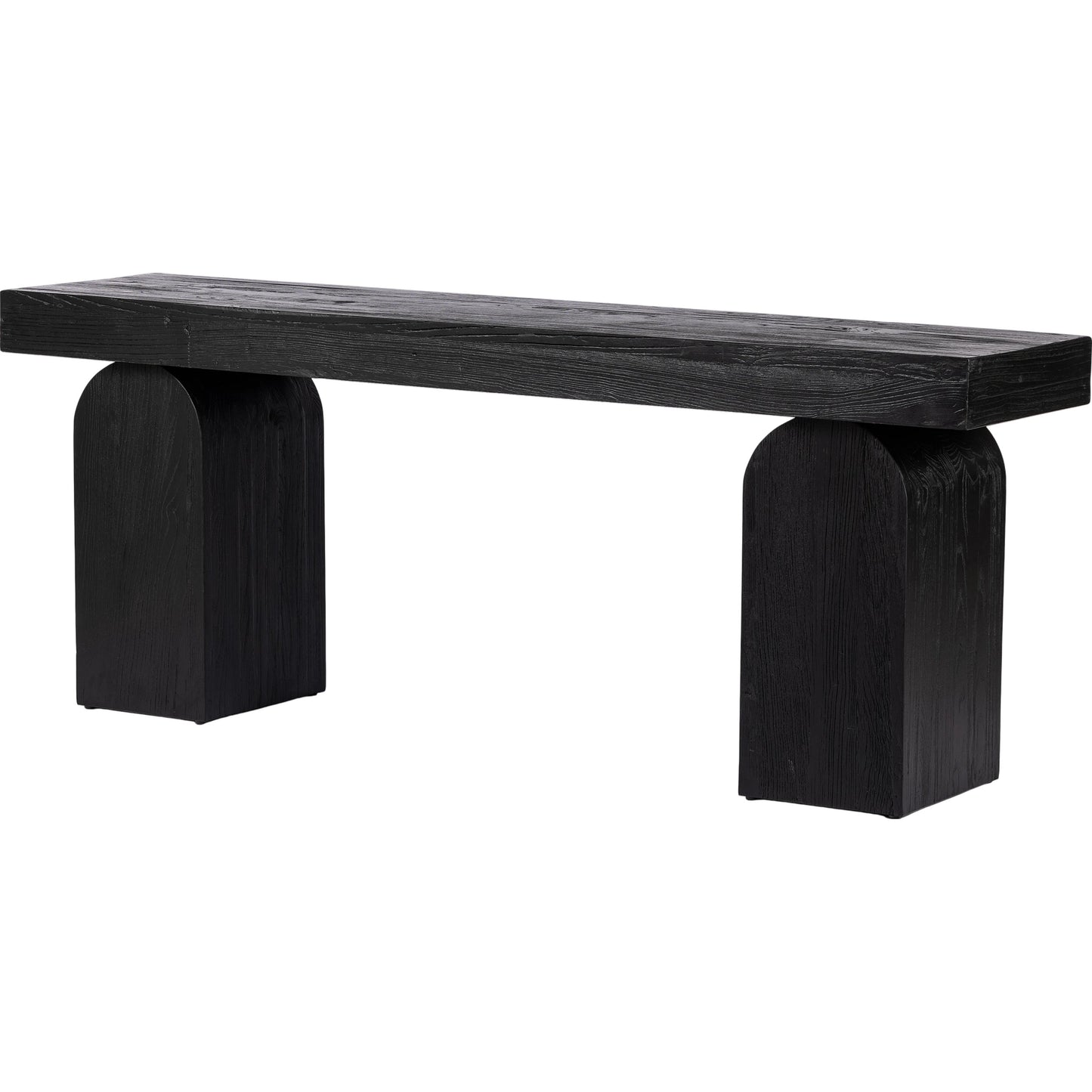 002 SI-1980470 | Primary Silo | Keane Console Table by Four Hands. Made from solid reclaimed elm, solid nettlewood in a modern style.