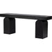 Keane Console Table by Four Hands. Made from solid reclaimed elm, solid nettlewood in a modern style.